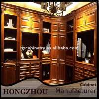 2015 Direct Factory Made Solid Wood Custom Wardrobe Cabinet Designs