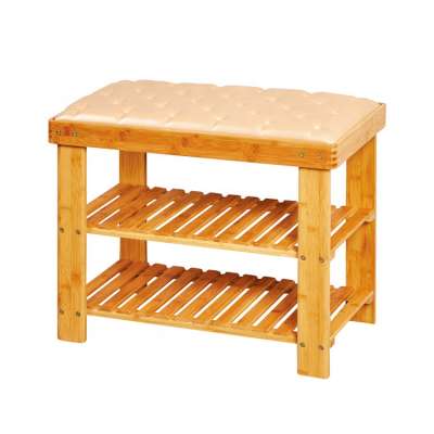 Cheap wooden shoes storage bench with seat high quality