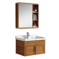 chinese factory wholesale cheap modern space aluminum bathroom vanity cabinets